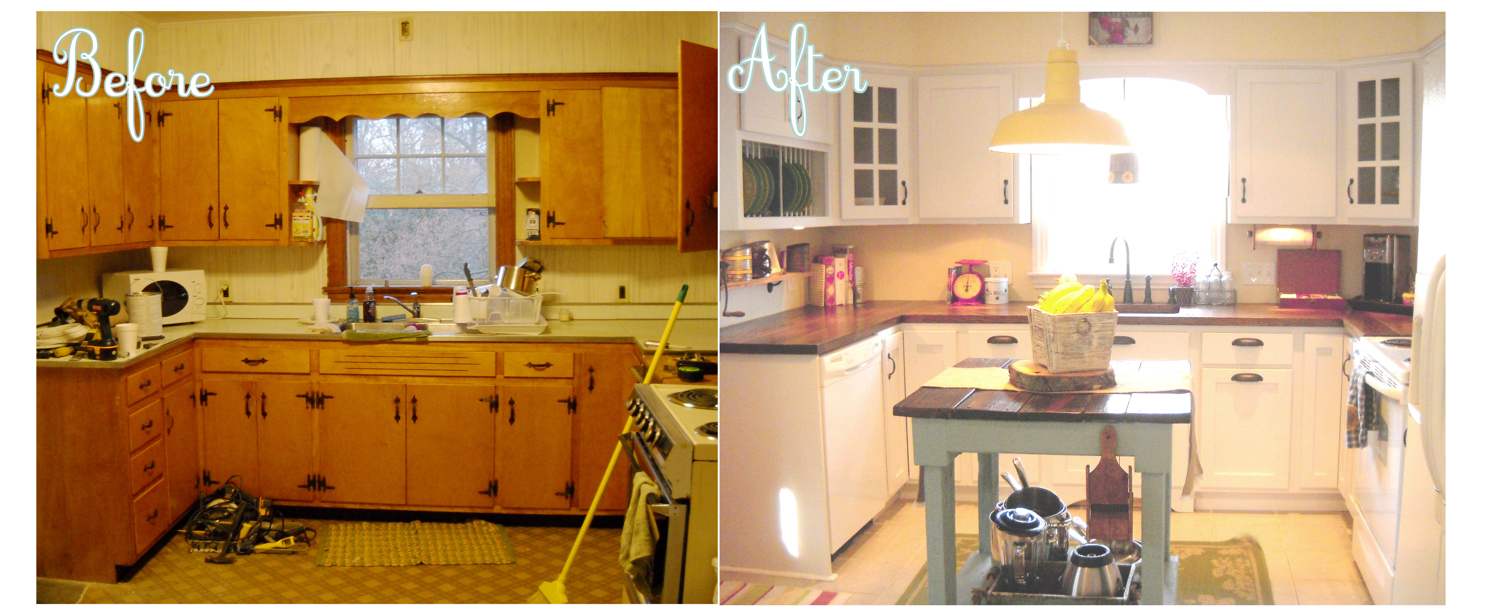 Room Ornament Kitchens Before And After