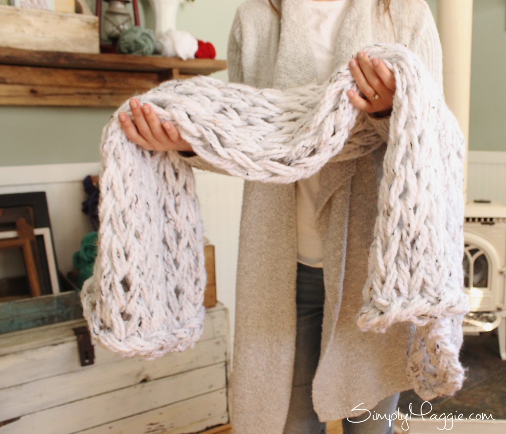 Knit a Blanket in 1 Hour with Simply Maggie