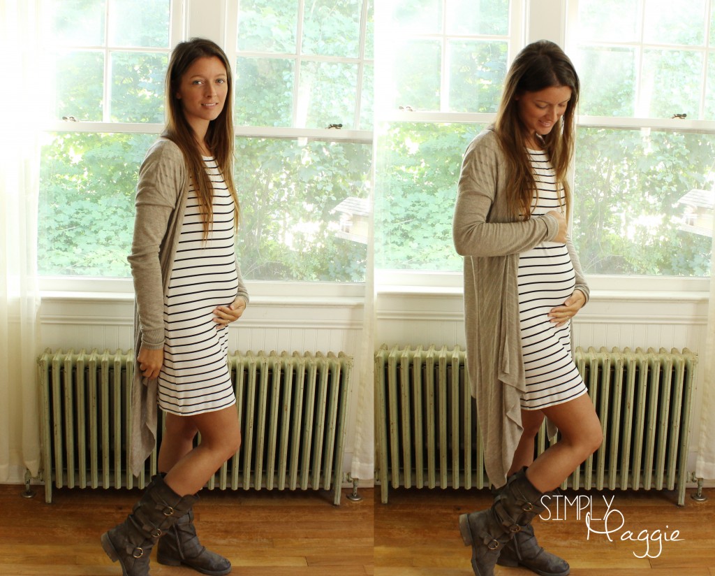 Fall Maternity Outfit - Simply Maggie