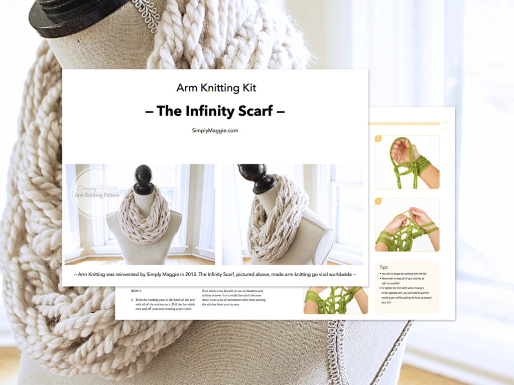 Arm Knitting Kit Infinity Scarf_edited-1